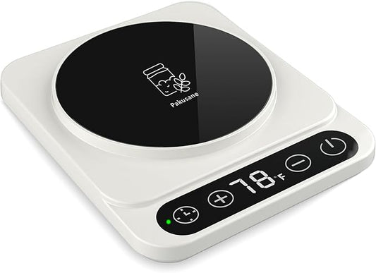 Pro Pakusane Sourdough Starter Warmer Mat 3.0 Upgraded for Home Kitchen – Sourdough Heating Mat 1°F Precision Control (70–100°F), Auto Heat On/Off, 12H Timer, Game Changer for Home Bakers