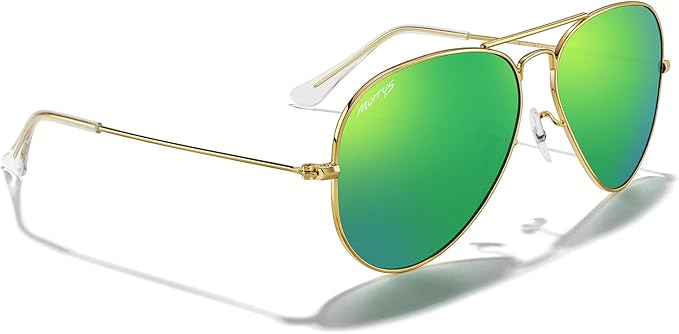 MERRY'S Classic Polarized Aviator Sunglasses for Men Women S6025