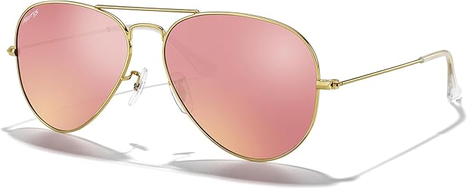 MERRY'S Classic Polarized Aviator Sunglasses for Men Women S6025