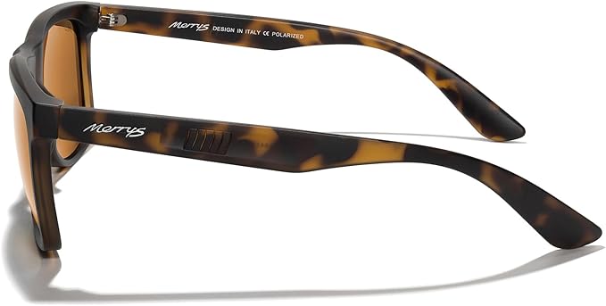 MERRY'S Square Polarized Driving Sunglasses for Men Women UV400 Protection S8413