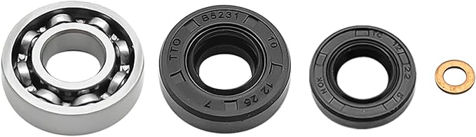 for Honda CR250 CR250R Water Pump Rebuild Kit 1992-2001 Bearing Seal Gasket, OEM# 91001-KA4-003 91201-965-000 91211-KA3-761