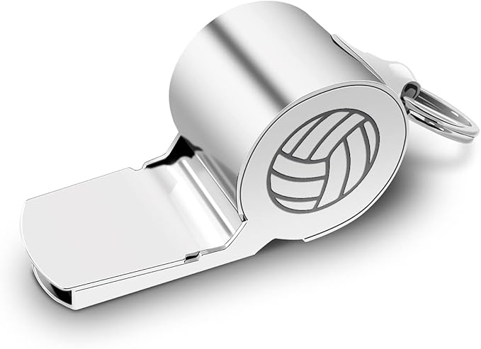 Whistle Volleyball Coach Gifts Whistle for Coaches Teachers Whistle Emergency Coach Referee Lifeguard Loud Whistle for Men Women Referees School Sports Coaches Whistle with Lanyard Cheer Coach Gift.