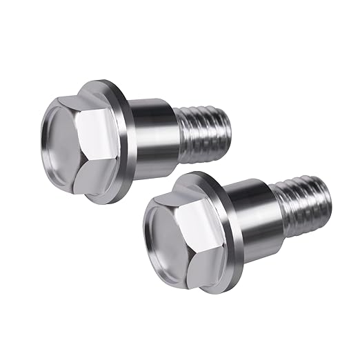 2PCS 532196539 Shoulder Bolts Compatible with Several Riding Mower Application Including Deck Suspension & Chassis,Replacement Bolt fit for Husqvarna 2042LS 2348LS LGT2654 LTH18538 TC38