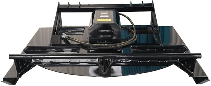 72 Inches Skid Steer Hydraulic Heavy Duty Brush Mower Cutter, Fit Universal Mount Plate, USA Stock