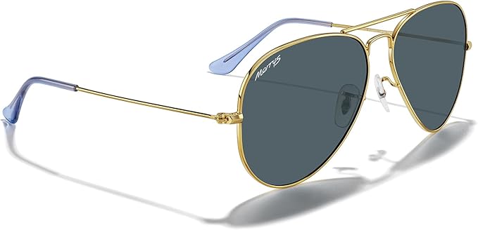 MERRY'S Classic Polarized Aviator Sunglasses for Men Women S6025