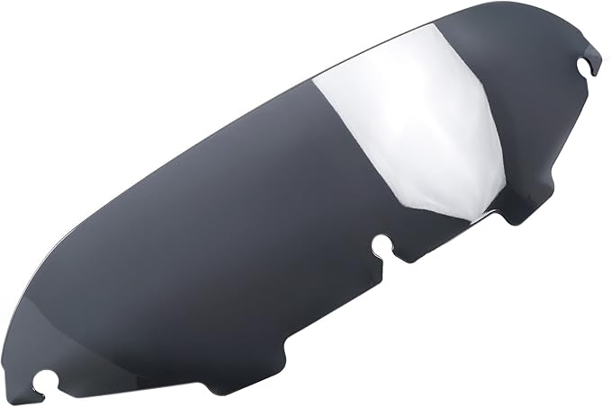 Smoke 4.5" Windshield Windscreen Compatible for 1996-2013 Harley Davidson Touring Street Glide Electra Glide FLHT FLHTCU Ultra Classic Glide FLHX FLHTK Tri Glide 96-13