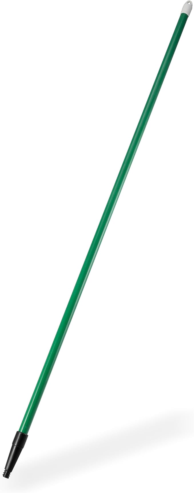 SPARTA 4022009 Spectrum Fiberglass Broom Handle, Mop Handle, Replacement Handle With Acme Threaded Tip For Commercial Cleaning, 60 Inches, Green
