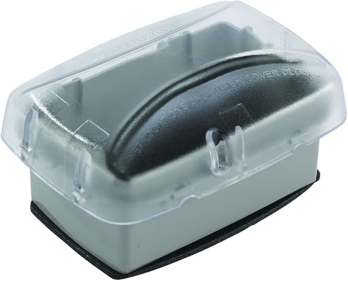Intermatic WP3100C Weatherproof Electrical Outlet Cover - Extreme Temperature Resistance, Heavy-Duty Construction, Versatile Design & Multi-Configurable, Easy Install, Secure Fit for Outdoor in-Use