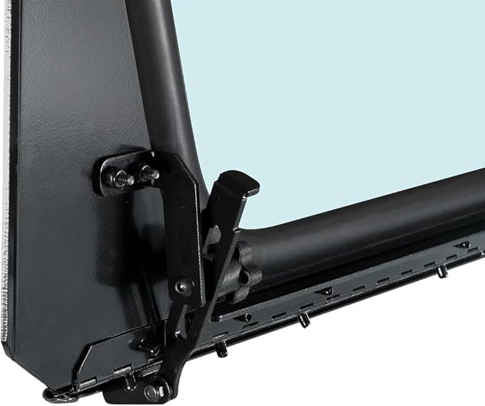 Front Windshield for Polaris Pro R (2025+) Shatter Resistant with Built-in UTV Windshield Vents, Easy Install Back Window, SXS Accessories for Rugged Terrain