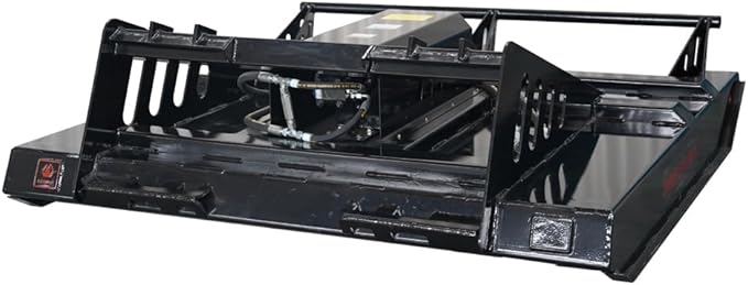72 Inches Skid Steer Hydraulic Heavy Duty Brush Mower Cutter, Fit Universal Mount Plate, USA Stock