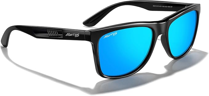 MERRY'S Square Polarized Driving Sunglasses for Men Women UV400 Protection S8413