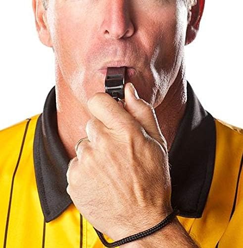 12 Pack Sport Whistles with Lanyar for Coaches, Referees and Officials, Loud Crisp Sound