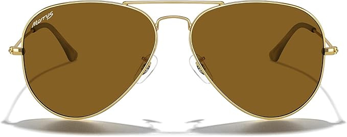 MERRY'S Classic Polarized Aviator Sunglasses for Men Women S6025
