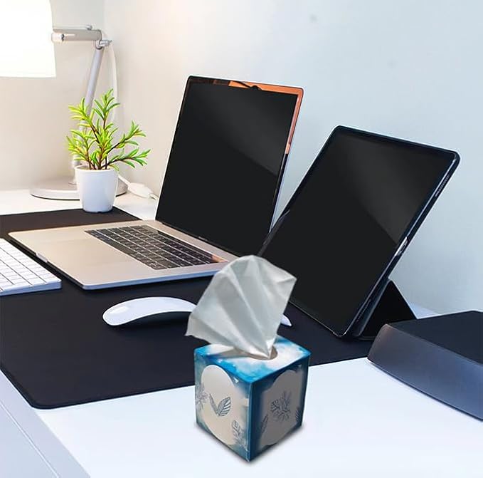 3Ply 60 Tissues Per Cube Box Facial Tissue SPurePaper 12 Box 720 Tissues Total