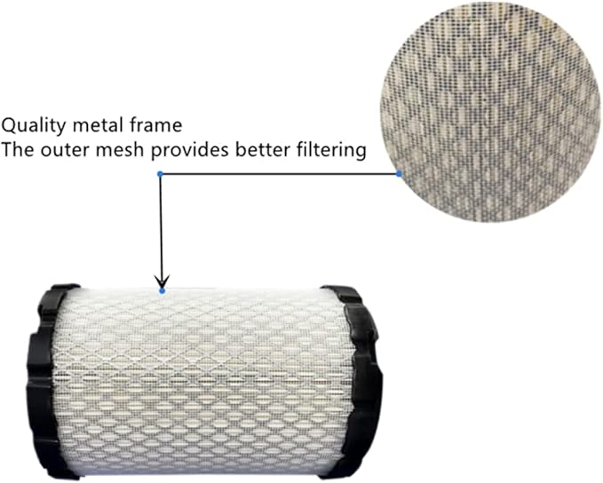11029-0034 Air Filter Compatible with Kawasaki FT730 Engines FT651V FT691V and FT730V 4 Stroke Engine Lawn Mower
