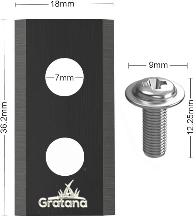 30 Count Double Hole Replacement Blades for Worx Landroid Robot Lawn Mower