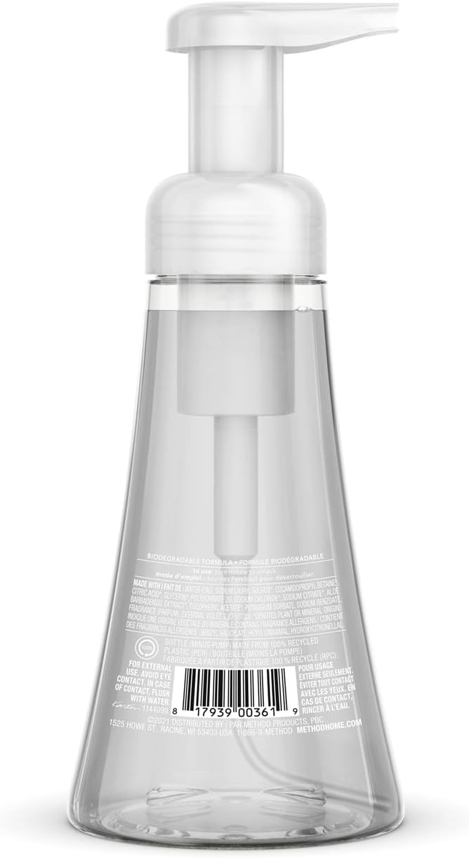 Method Foaming Hand Soap, Sweet Water, 10 oz, (Pack of 1)