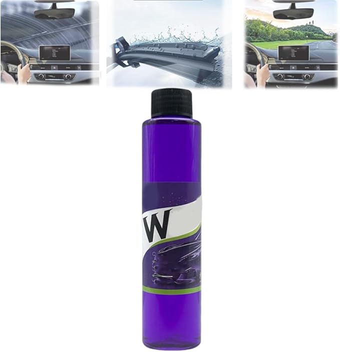 Powerful Windshield Washer Fluid,Windshield Washer Fluid Concentrate,Windshield Wipe Fluid,for Cleaning Car Windshield, Mirrors and Windows (1Pcs)