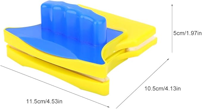 YOUTHINK Magnetic Double Sided Window Cleaner Glass Wiper Tool for Home Bedroom Shower Screens