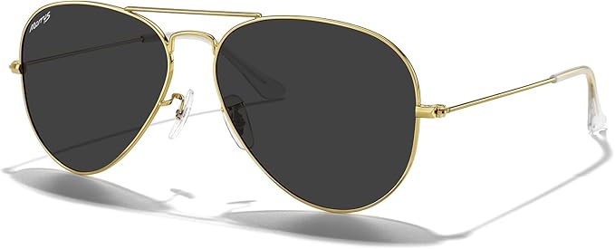 MERRY'S Classic Polarized Aviator Sunglasses for Men Women S6025