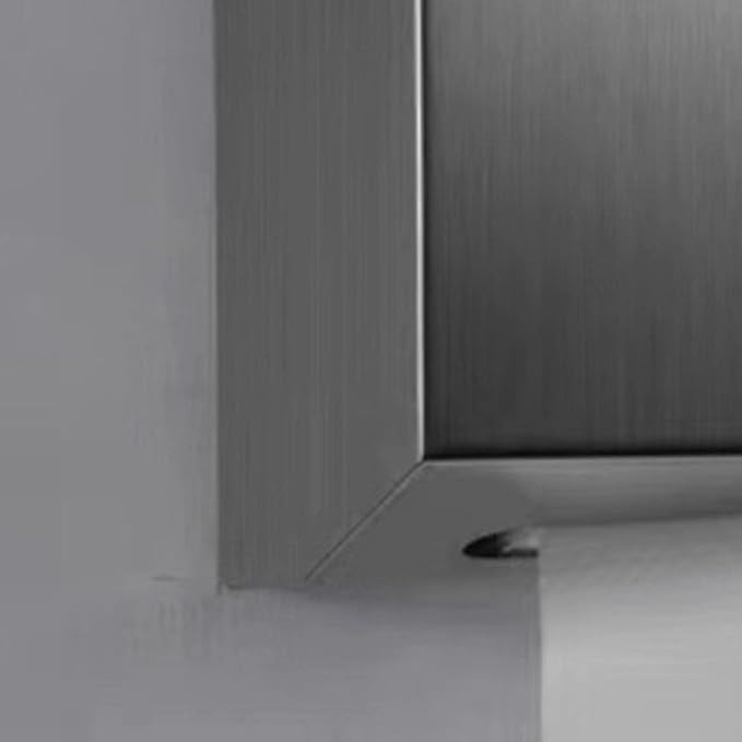 Stainless Steel Paper Towel Dispenser Wall Mounted Lockable Toilet Tissue Holder Rustproof Paper Towel Dispenser Box for Bathroom Hotel Public Restroom 304 Stainless Steel