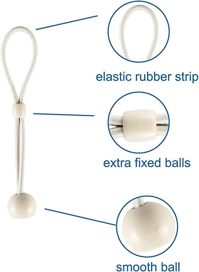 Universal Bungee Kit Parts for Sun Shades Blackout Roller up Blinds (Bungee Kit 2 Set, Sand)