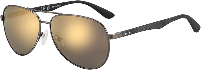 ZENOTTIC Polarized Aviator Sunglasses for Men Carbon Fiber Temple Pilot Sun Glasses with Mirrored Lens UV Protection