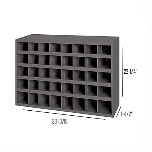 Titan Industrial Supply- 3,610 pcs Grade 8 Fine Thread Hardware Assortment Kit with Hex Cap Screws, Hex Nuts, Washers, & Durham 40 Hole Metal Bin