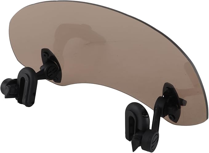 Motorcycle Windscreen Wind Deflector Adjustable Universal Acrylic for Suzuki and Other Motorcycles Tawny Color 11.2in Length 4.9in Height