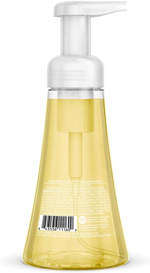 Method Foaming Hand Wash, Lemon + Freesia, 10 fl oz, 3 pack