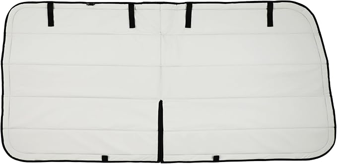 VanEssential Insulated Magnetic Blackout Window Cover Designed for Mercedes-Benz NCV3 & VS30 144 Length Van Rear Qtr Window (Right Hand Side) - Cool Gray