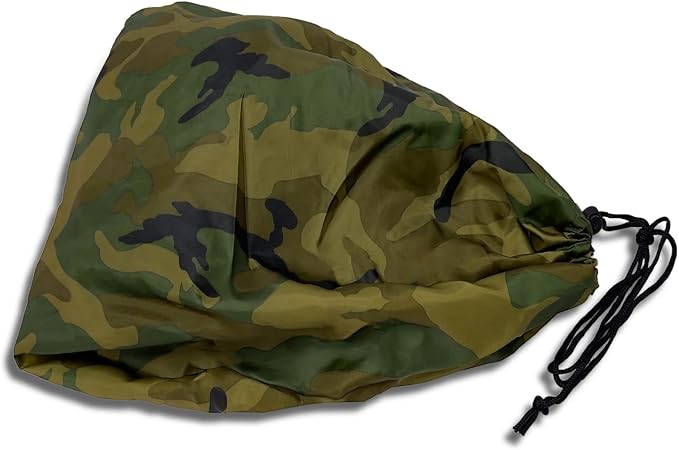 EliteShield Lightweight ATV Cover, Weatherproof Quad Cover, Water and Wind Resistant Four Wheeler Cover for Polaris Kawasaki Yamaha Suzuki Honda Arctic Cat Can-Am, Camo Color fits up to 80" Long