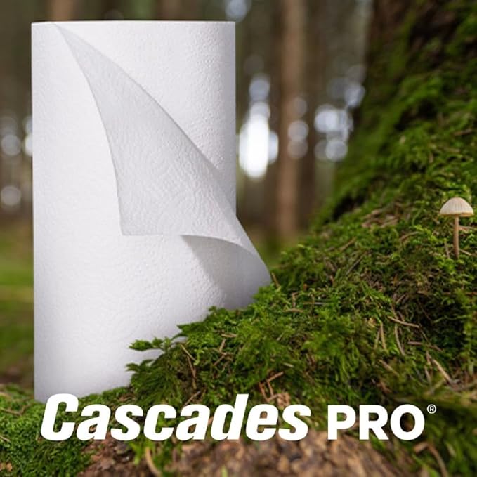 Cascades PRO Select Kitchen Roll Towels, 2-Ply, 8 X 11, 250/roll, 12/carton