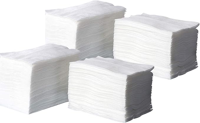 Kingzhuo 200 Pcs Disposable Cleaning Wipes - Microfibre Electrostatic Floor Cloths, Wet or Dry Wipes Floor Duster, Fits Most Mops, 29cm x 21cm