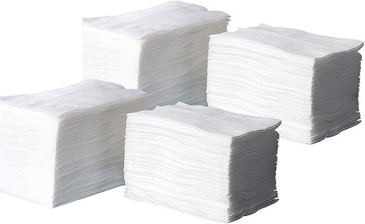 Kingzhuo 200 Pcs Disposable Cleaning Wipes - Microfibre Electrostatic Floor Cloths, Wet or Dry Wipes Floor Duster, Fits Most Mops, 29cm x 21cm