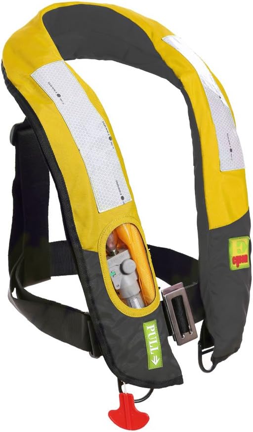 Premium Quality Manual Inflatable Life Jacket Lifejacket PFD Life Vest Highly Visible Inflate Survival Aid Lifesaving PFD New