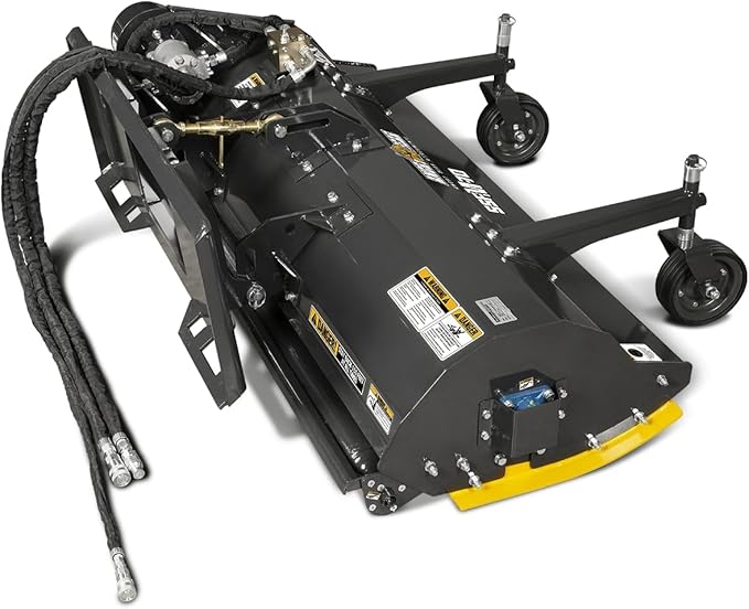 68" Hydraulic Skid Steer Flail Mower Attachment, SSFM-70