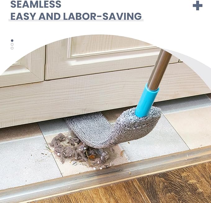 2026 New Retractable Gap Dust Cleaner, Upgraded Extendable Microfiber Duster with Bendable & Removable Head, Washable Dusting Brush for Home, Kitchen, Car & Hard-to-Reach Areas (1)