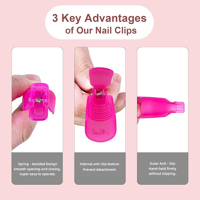Nail Polish Remover Pump, YAMYONE 2 Pack Acetone Pump Dispenser, Alcohol Dispenser Push Down Empty Lockable Pump Dispenser Bottle for Nail Polish and Makeup Remover, 200ml(6.8oz) (3 Pack- Pink)