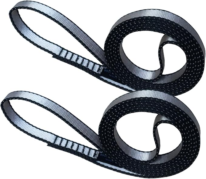 FOSER 18mm Nylon Climbing Sling Runner, 23KN Nylon Rope,Apply to Rock Climbing, Mountaineering, Hiking, Downhill, Emergency Equipment, etc
