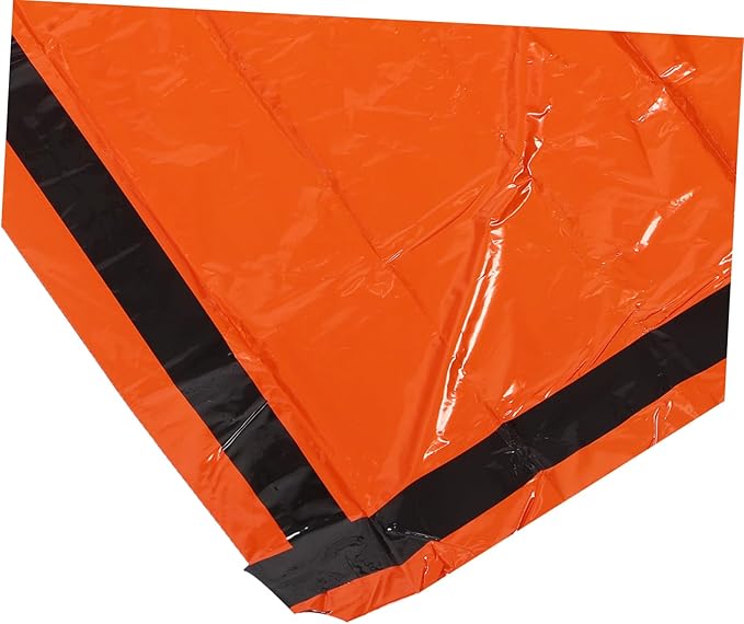 Portable Emergency Bivy Sack Lightweight Thermal Survival Gear Blanket for Camping Hiking Moisture and Dirt Resistant Foldable Outdoor Protection