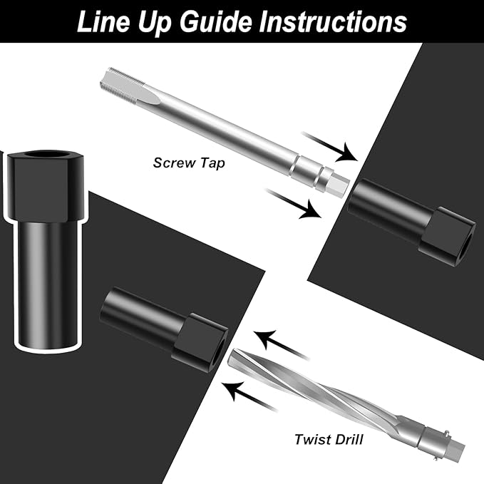38900 Two Valve Spark Plug Tool Kit, Compatible with Ford Triton, Foolproof Repair System, Spark Plug Thread Repair Kit, Cost Effective & Fast Tools and Equipment (Version 2(Upgraded))