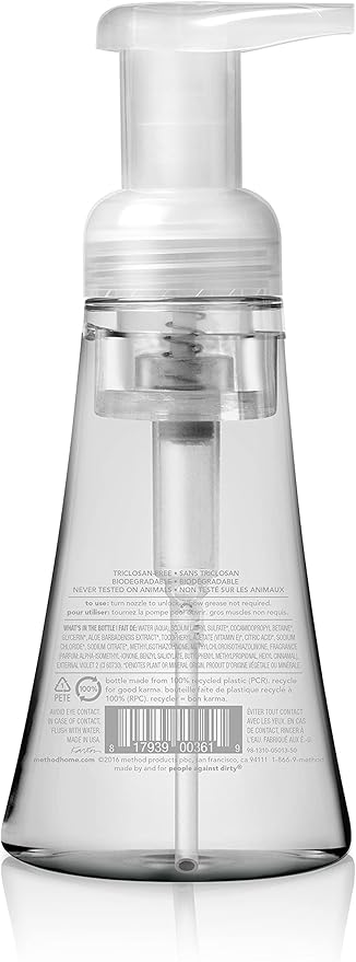 Method Foaming Hand Soap, Sweet Water, Paraben and Phthalate Free, 10 fl oz (Pack of 3)