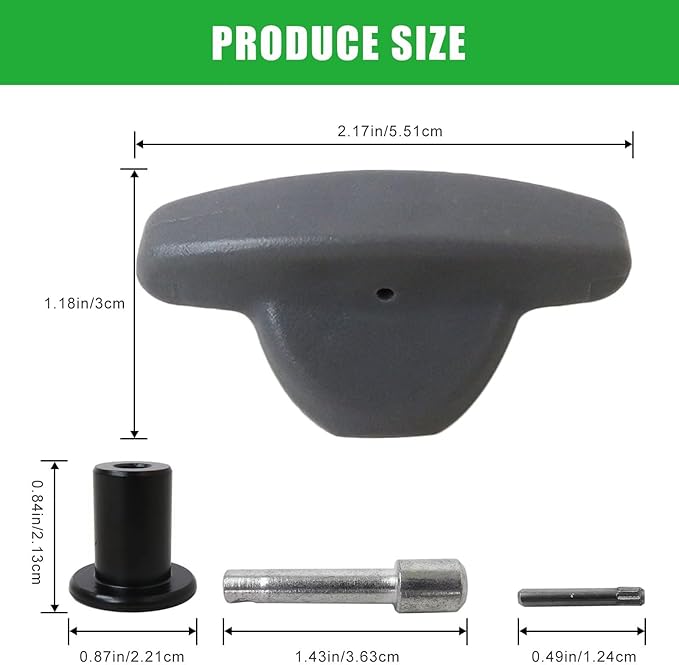 06530-VL0-315ZA Handle Grip Adjuster Kit Fit for Honda Self Propelled 21" 22" Mower, 2Pack Replacement Kit Fits HRR216K6, HRX217K2 HRX2175VKA, HRR2168VKA, HRR216 HRX217 (2025 New)