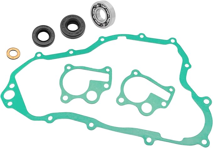 for Honda CR250 CR250R Water Pump Rebuild Kit 1992-2001 Bearing Seal Gasket, OEM# 91001-KA4-003 91201-965-000 91211-KA3-761