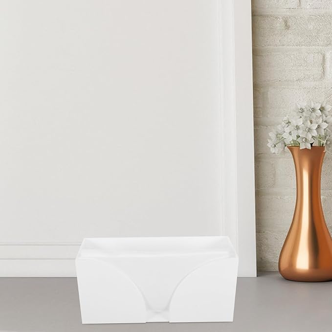 BESPORTBLE Acrylic Paper Towel Holder Transparent Tissue Dispenser for Bathroom Kitchen Countertop Napkin Organizer with Quick Access and Easy Maintenance