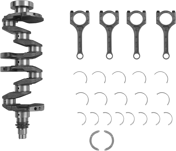 Engine Rebuild Set for Hyundai Accent Kia Soul 1.6L 2012 2013 2014 2015 2016 G4FD Engine Overhaul Rebuild Kit Direct Replacement 23110-2B610 231102B610 603N6-2BU00 231102B610A