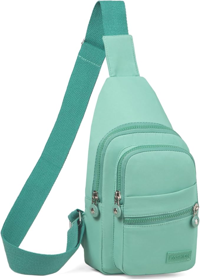 Small Sling Backpack Crossbody Sling Bag for Women, Chest Bag Daypack Fanny Pack Cross Body Bag for Outdoors Hiking Traveling