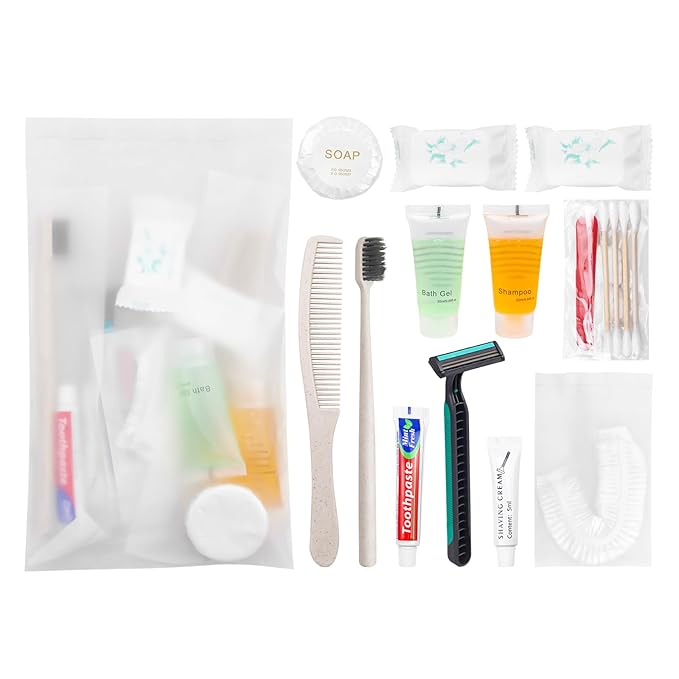 Hygiene Kit Bulk, Individually Packed, The Convenience Kit Bulk Is Fully Equipped And Clean And Hygienic, Convenience Kits Suitable For Hotel, Home, Camping, Travel (30 Sets)
