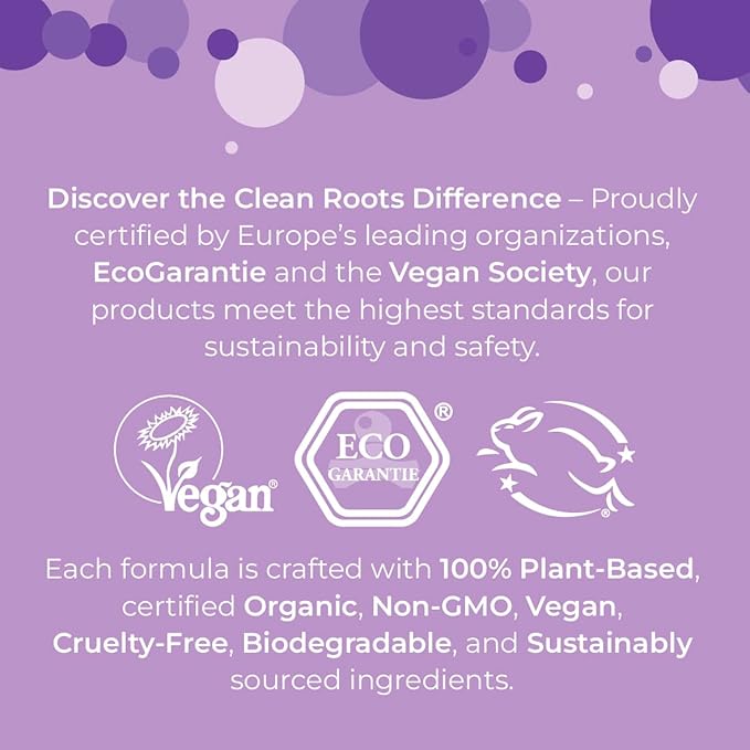 Laundry Detergent – EcoGarantie Certified, 100% Plant-Based Formula, Made with Organic Ingredients, Scented with Organic Lavender Essential Oil – 55 Loads, 92.9 fl oz (2.75 L)